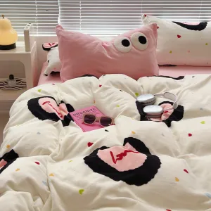 Sweetheart Moo Bedding Set