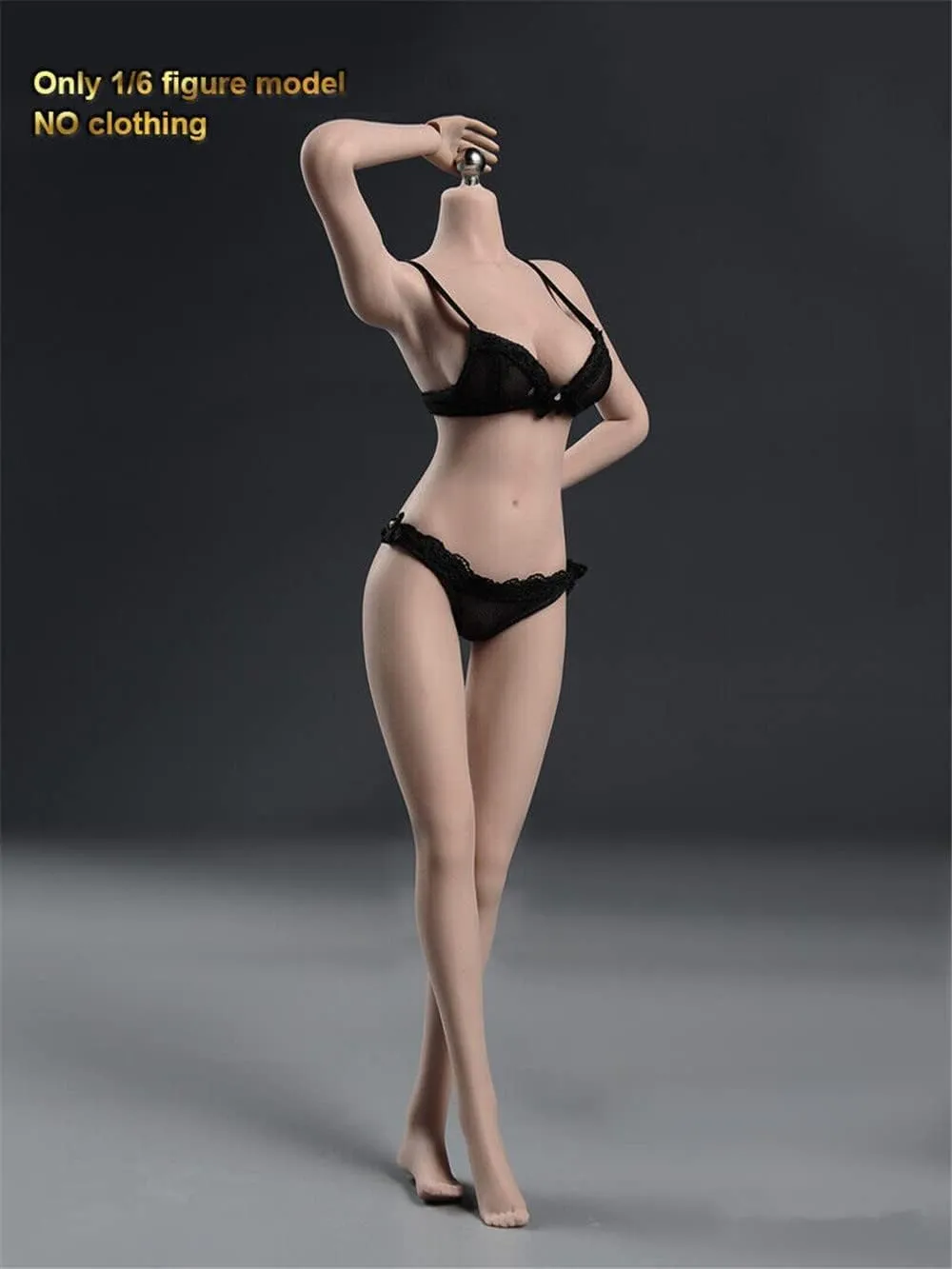 TBLeague 1/6 Scale Female Body,12 inches Super Flexible Seamless Action Figures Realistic Full Silicone Body with Stainless Steel Skeleton Collectable Figure Dolls