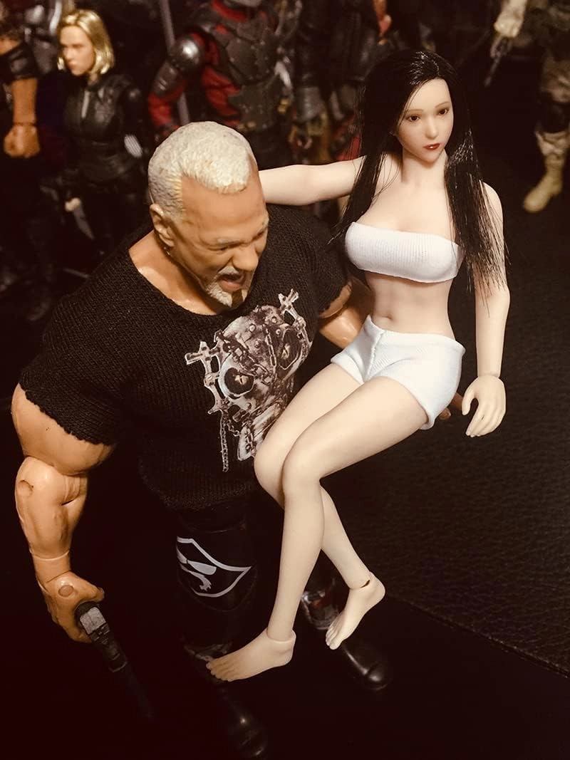 TBLeague 1/12th Scale Super-Flexible Female Seamless Body Dolls for Arts Drawings Photography Action Figures Full Set (T01B Suntan Skin 6inches Female Action Figure)