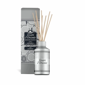 Tesori d'Oriente Muschio Bianco Diffusore Aromatico con bastoncini, 200 ml'