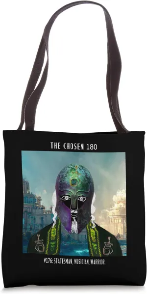 The Chosen 180. #176: Statesman, Musician, Warrior. Tote Bag