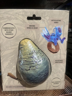 Theme Park Merchandise WDW DParks Interactive Banshee Toy Blue Banshee Hatchling Egg