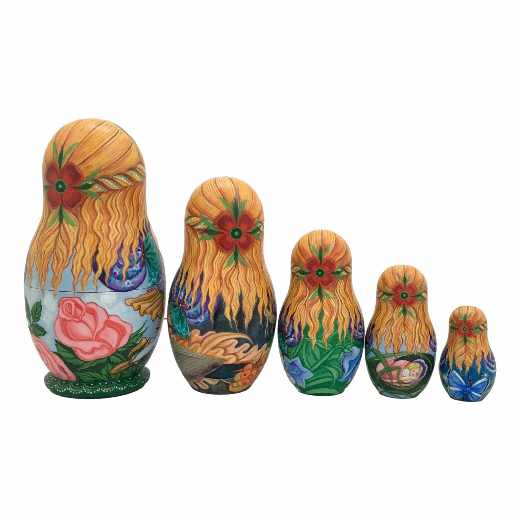 Thumbelina Russian Nesting Dolls