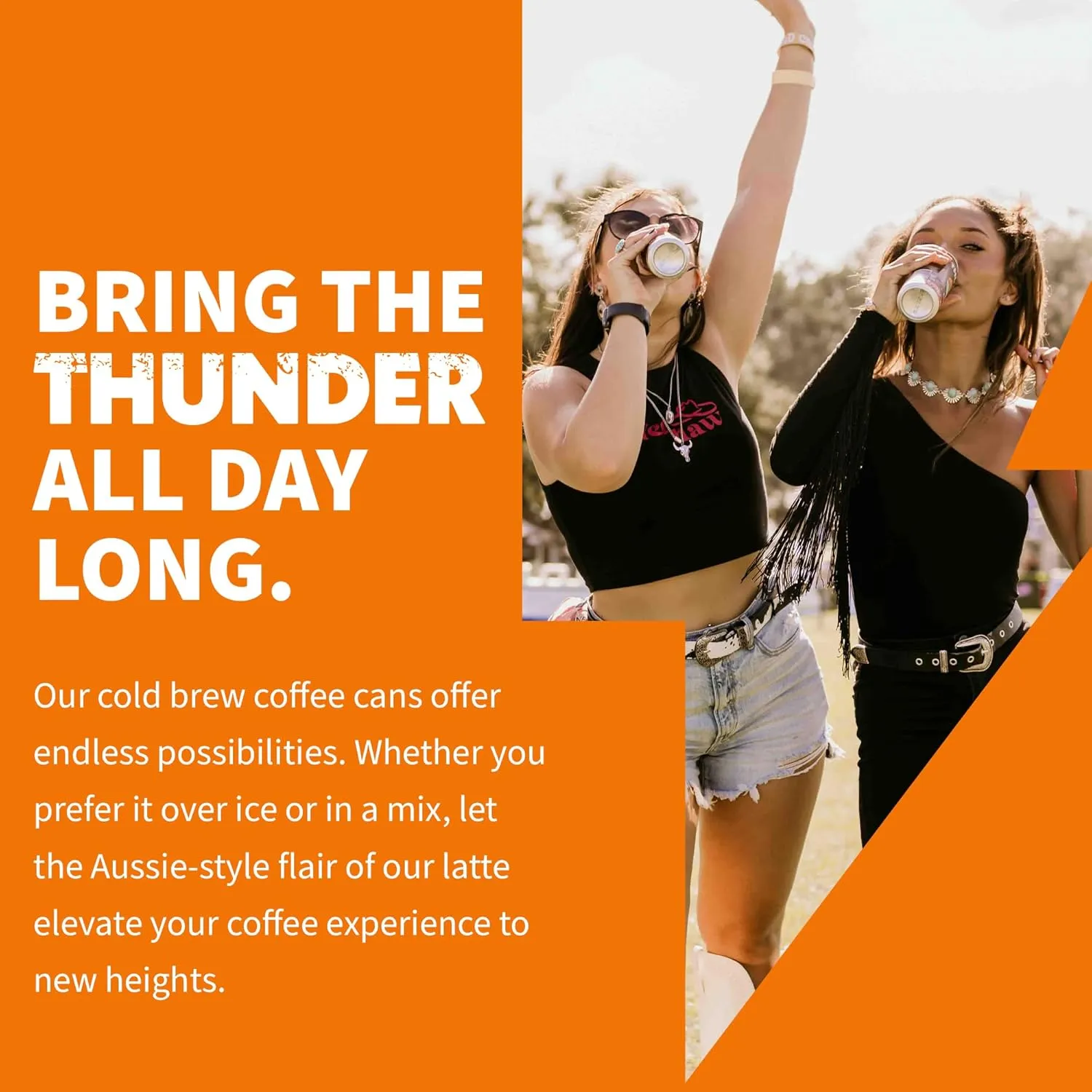 Thunder Coffeemilk - 11 oz Aussie Style Cold-Brewed Canned Coffee (Latte), Convenient Coffee Can for Grab & Go, Natural Protein-Rich Cold Brewed Coffee in Handy Cold Brew Cans, Vanilla, 12 pack