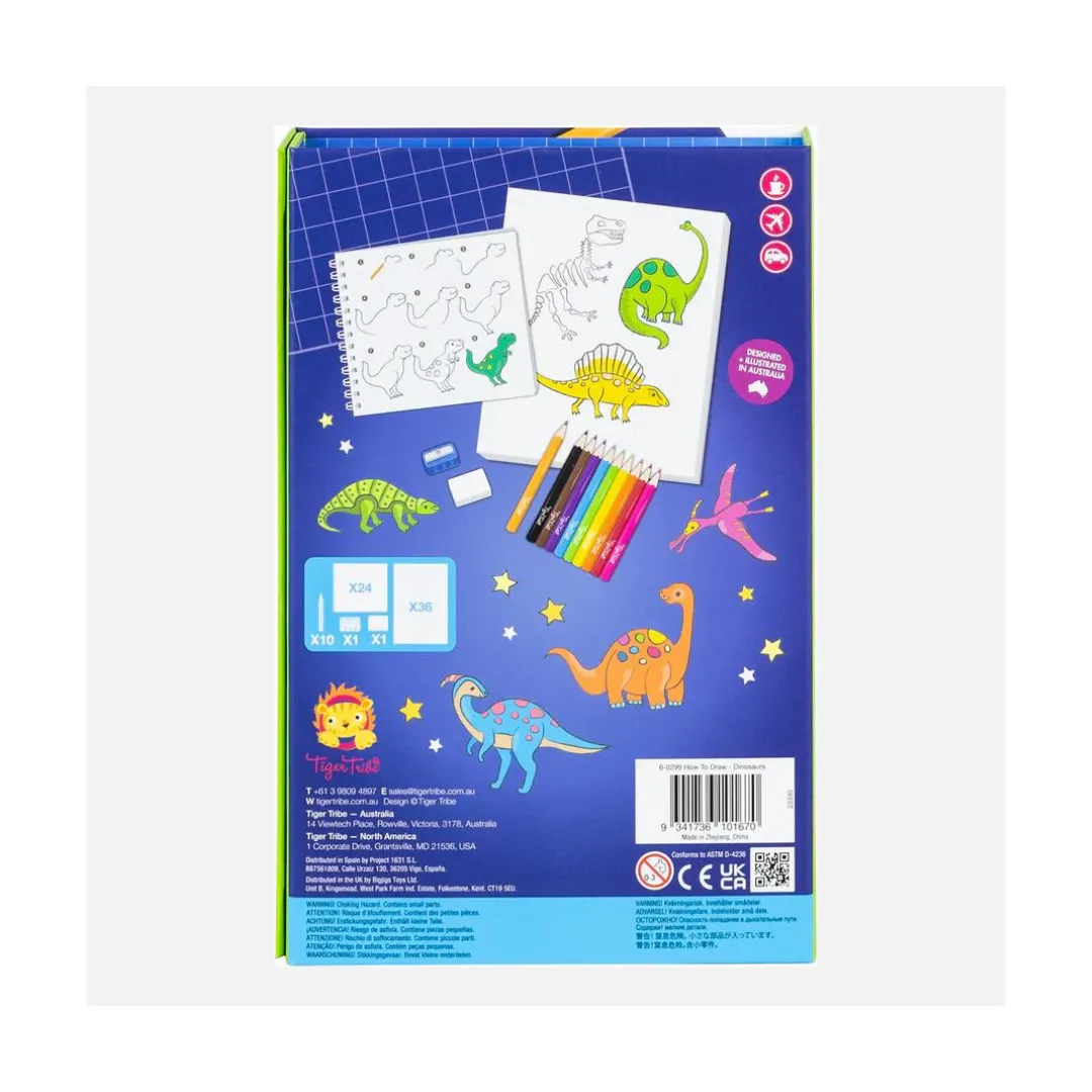 Tiger Tribe How to Draw Dinosaurs