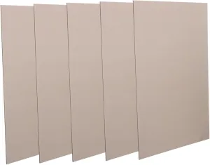 TOKIDNY 5pcs Thicken Grey Paperboard Double-Sided Cardboard for Boys and Girls Crafts Kindergarten Art Projects and Creative Painting Activities