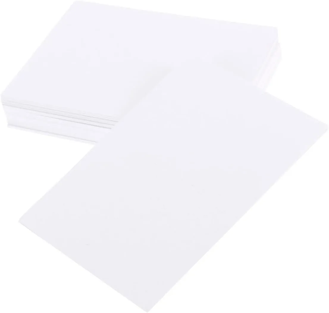 TOPPERFUN 100pcs Watercolor Paper for Drawing and Sketching Fine Textured Artists Paper for Students and Boys and Girls Creative Projects for Crafting and Graffiti