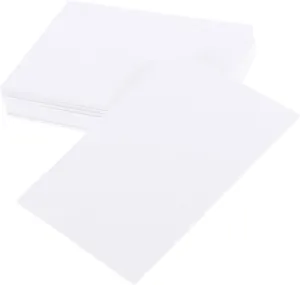 TOPPERFUN 100pcs Watercolor Paper for Drawing and Sketching Fine Textured Artists Paper for Students and Boys and Girls Creative Projects for Crafting and Graffiti