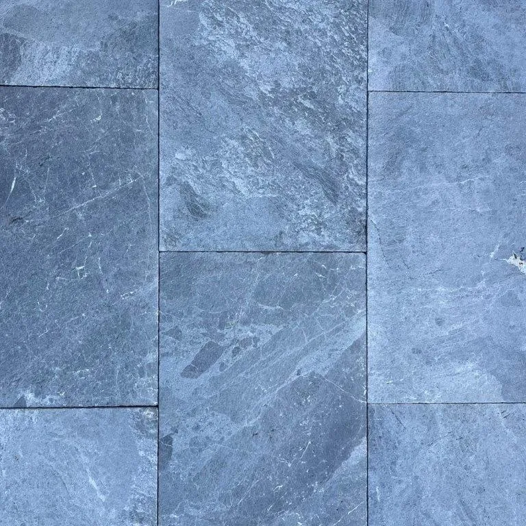 Toros Black Sandblasted and Brushed Finish Marble Tiles