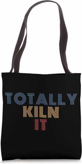 Totally Kiln It retro 70s vintage Tote Bag