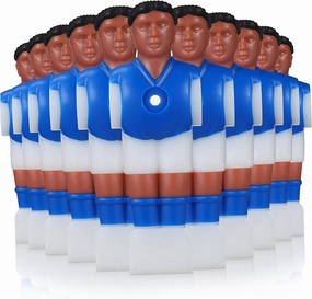 Toyvian 11pcs Foosball Player Figures Creative Table Football Accessories for Standard Tables Dolls Fine Workmanship for Game Replacement and Fun