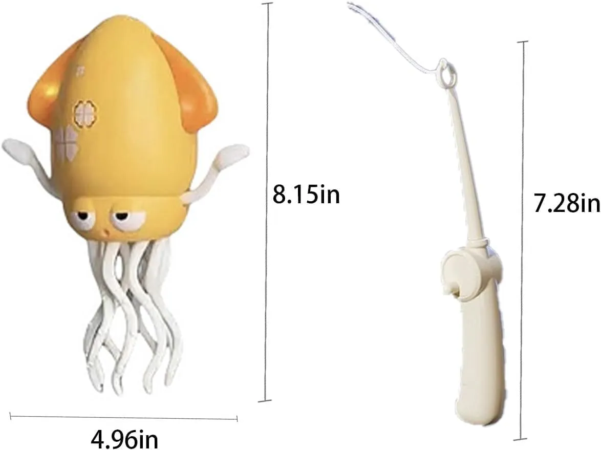 Tummy Time Octopus, Octopus Tummy Time Toy, Electric Crawling Octopus Toy, Automatic Dancing 𝐎𝐜𝐭𝐨𝐩𝐮𝐬 Toys with LED Lights & Music, Smart Obstacle Avoidance (Green)