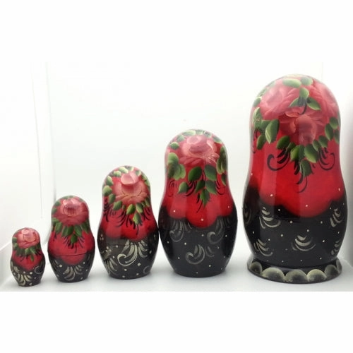 Turnip 5 Piece Folk Tale Nesting Doll