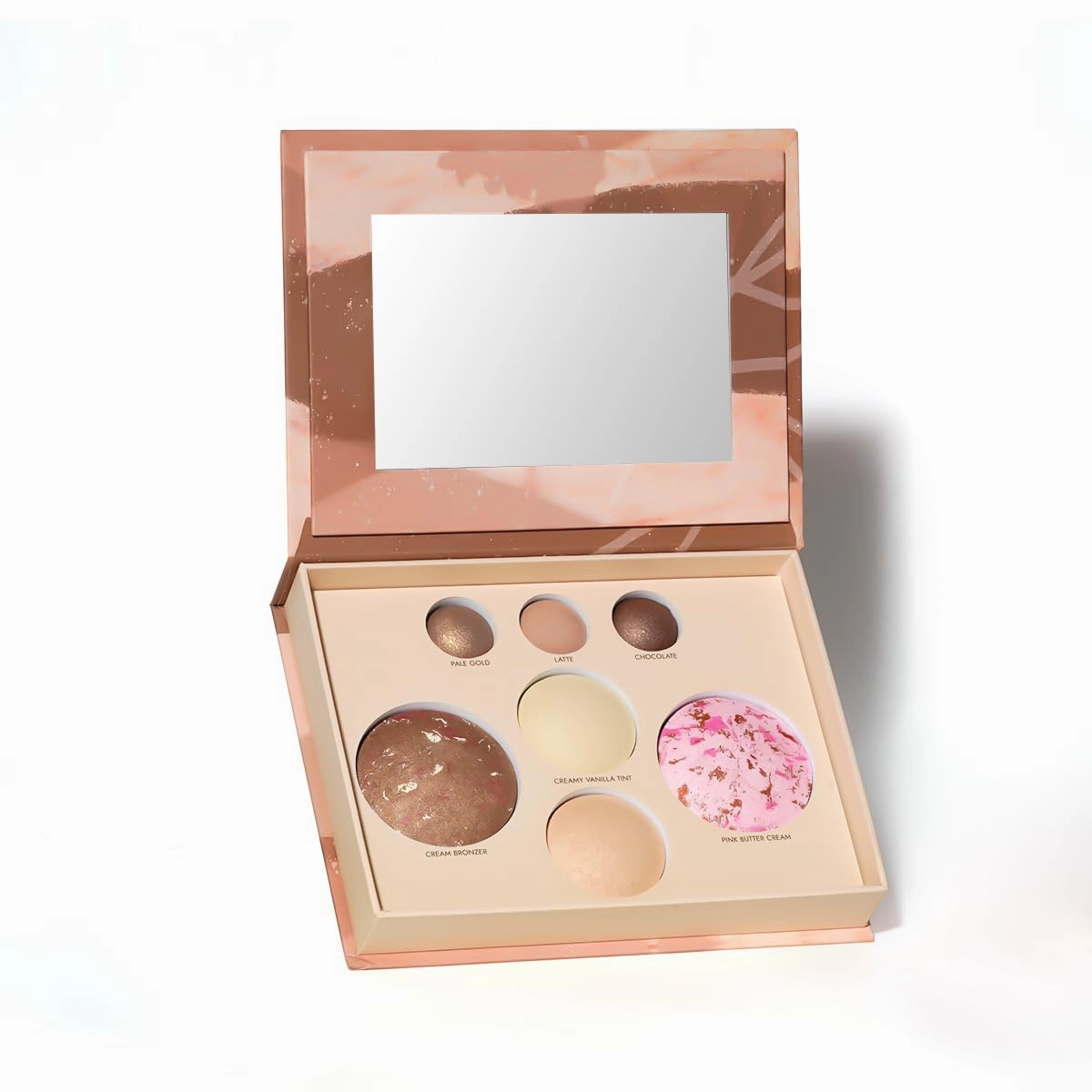 Velvety Smooth Baking Palette, Multi-purpose, Highly Pigmented Palette with Bronzing Powder, Eyeshadows and Blushes, Waterproof, Vegan & Cruelty-free.