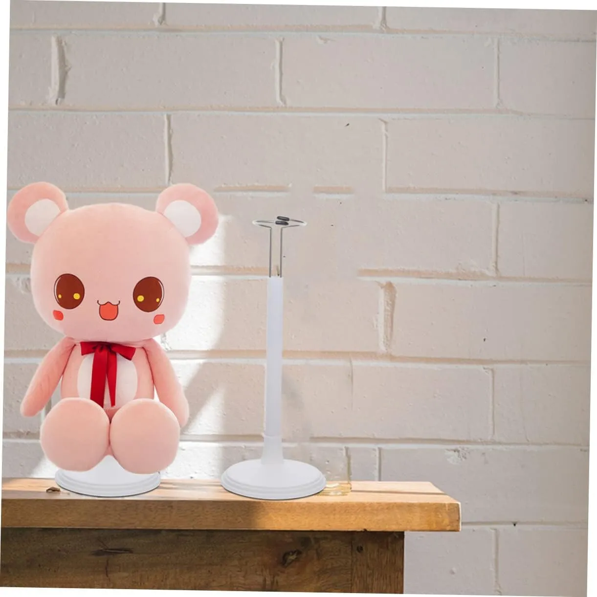 VICASKY 4pcs Sturdy Doll Stand Action Figure Display Stand Vertical Rack Easy to Use Perfect for Boys and Girls' Toys