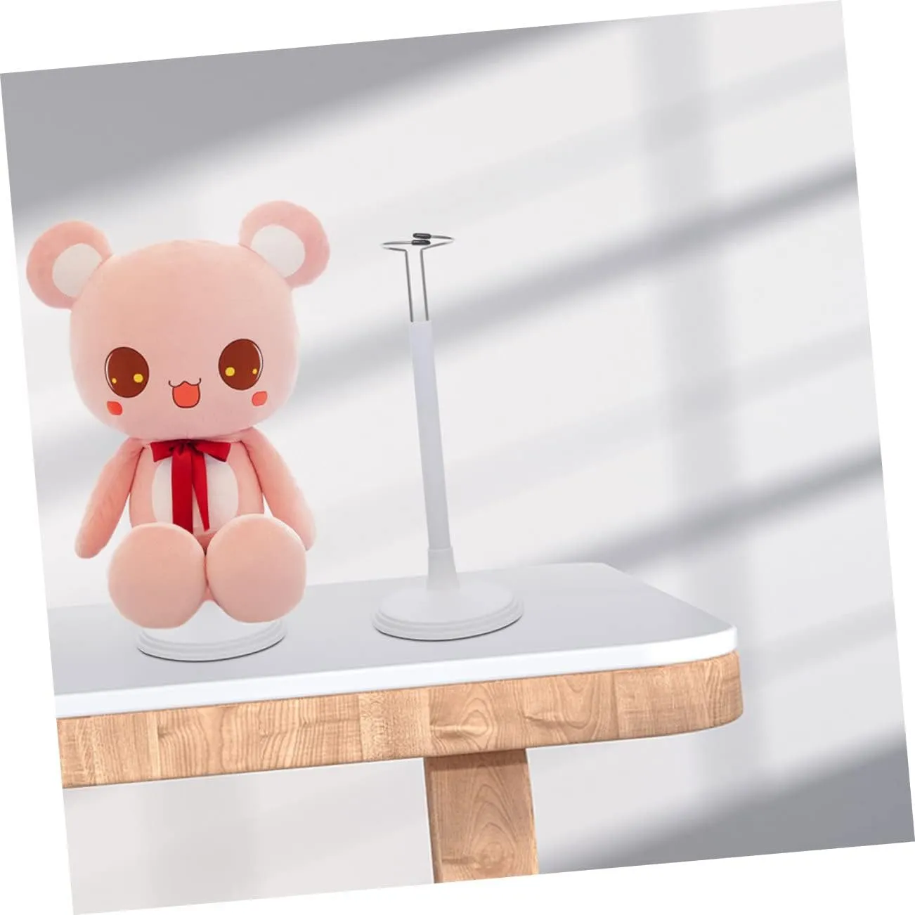 VICASKY 4pcs Sturdy Doll Stand Action Figure Display Stand Vertical Rack Easy to Use Perfect for Boys and Girls' Toys