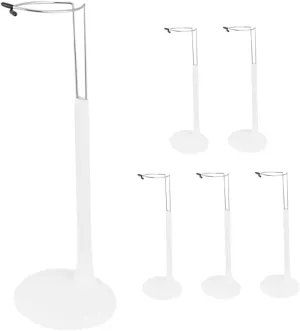 VICASKY Versatile Doll Storage Stand 6pcs Action Figure Display Stands Desk Model Holders Rack for Toys