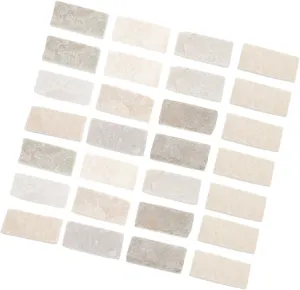 VOSAREA 40pcs Miniature Bricks for DIY Projects Tiny Decorative Building Blocks for Fish Tank Garden Landscapes Dollhouse Accessories Compact Design for Creative Decor