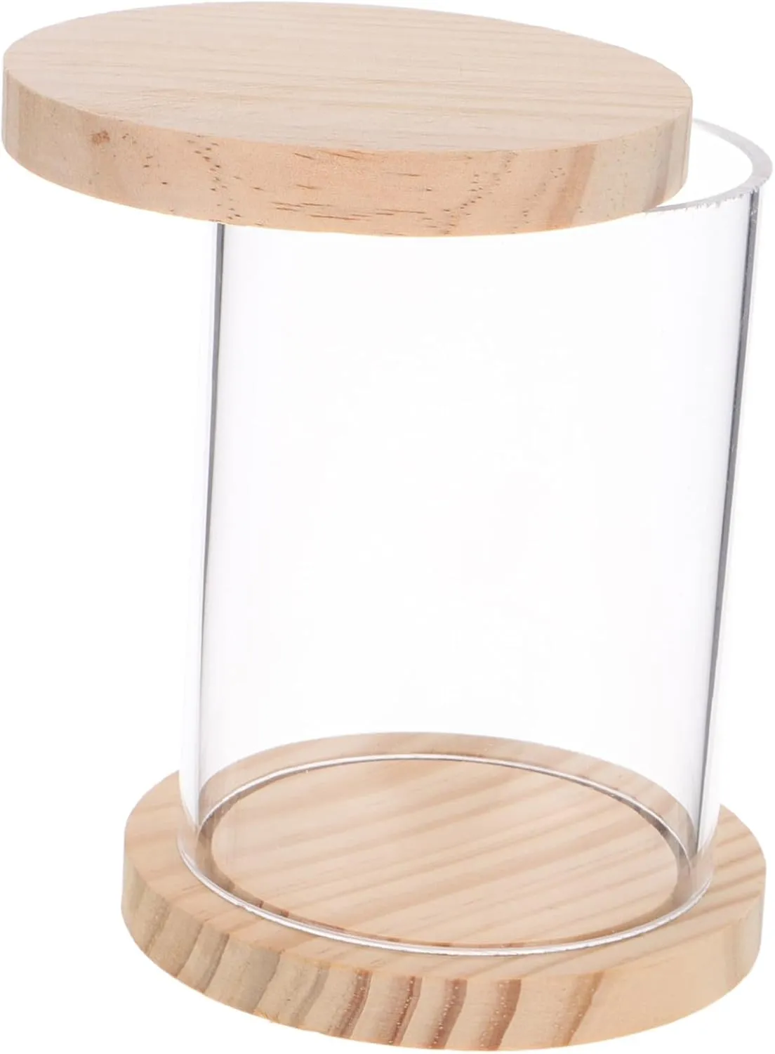 VOSAREA Transparent Action Figures Display Box Storage Case for Dolls Collectibles Models Easy to Assemble Clear Display for Collectors Design