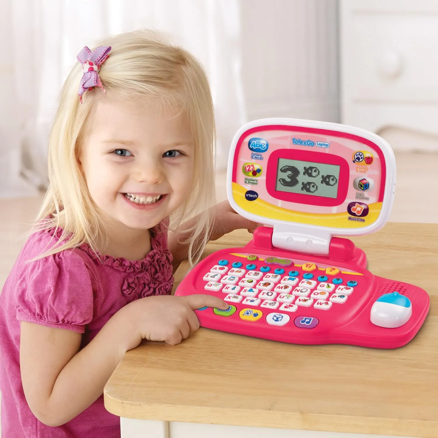 VTech Tote and Go Laptop, Pink