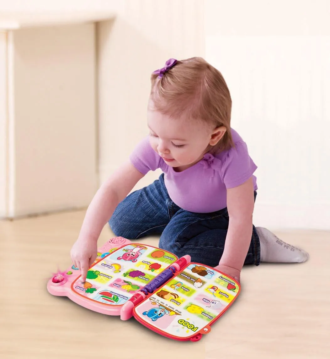 VTech Touch and Teach Word Book Amazon Exclusive, Pink