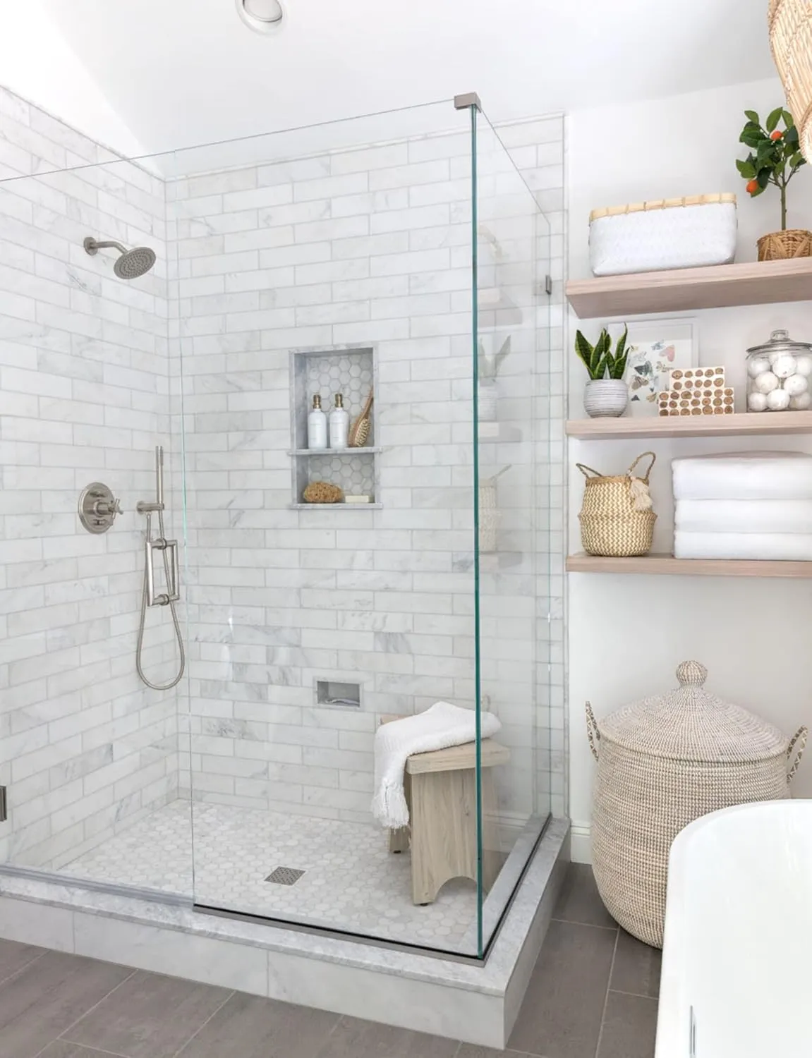 White Carrara Marble Saddle | Eased Edge | 3/4” Thickness (Marble Polished, 4" x 24")