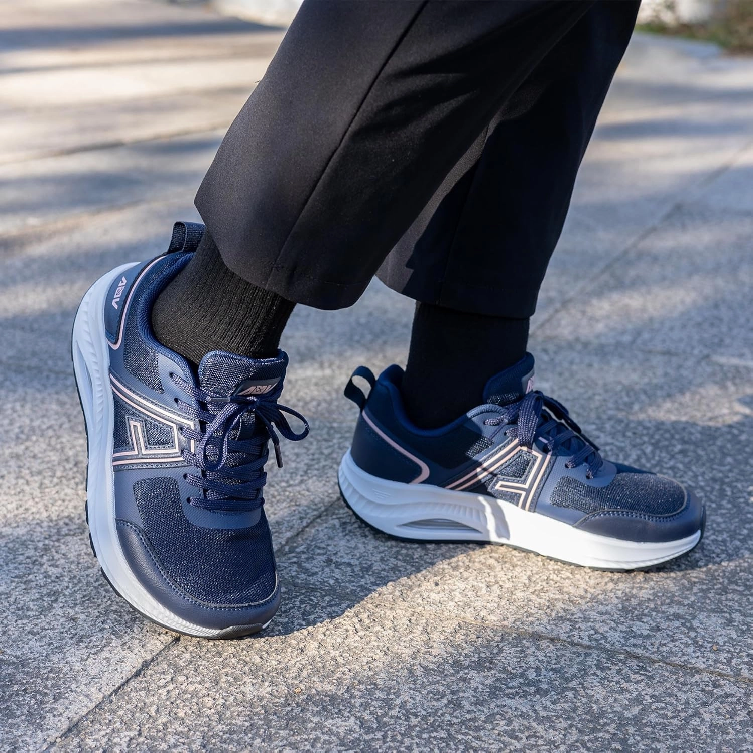 Wide Toe Box Shoes Women with Arch Support Walking Shoes Orthotic Plantar Fasciitis Tennis Sneakers