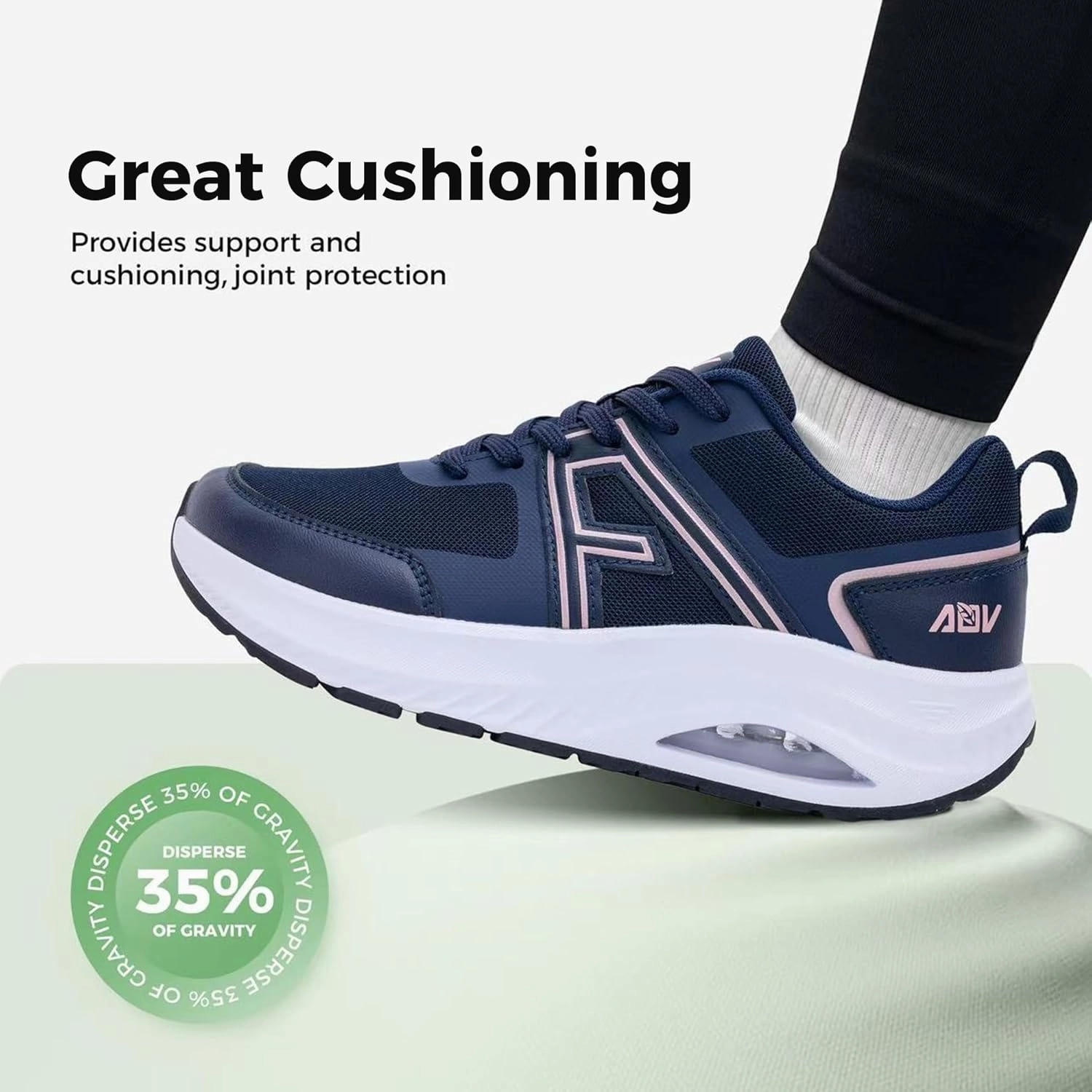 Wide Toe Box Shoes Women with Arch Support Walking Shoes Orthotic Plantar Fasciitis Tennis Sneakers