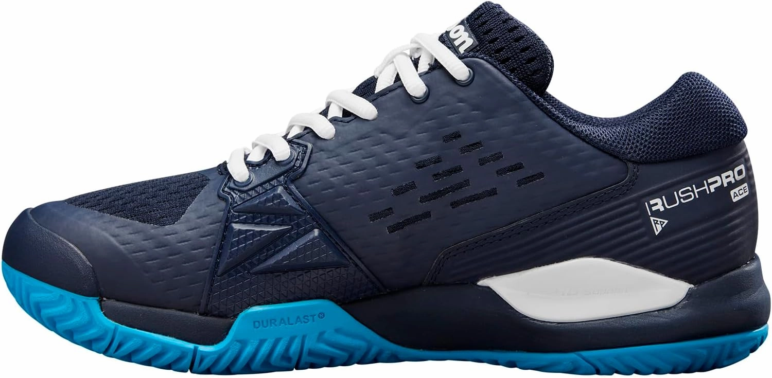 WILSON Unisex-Child Rush Pro Ace Junior Tennis Shoes