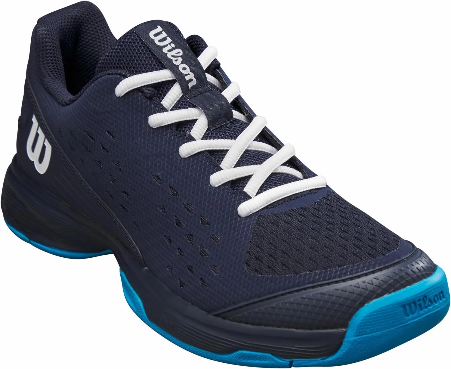 WILSON Unisex-Child Rush Pro L Junior Tennis Shoes