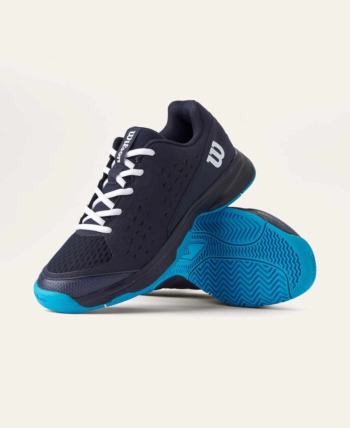 WILSON Unisex-Child Rush Pro L Junior Tennis Shoes