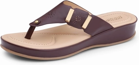 Women's Comfortable Memory Foam Thong Doctor Slippers/Flip-Flops| Fashionable Casual & Stylish| Lightweight & Breathable|Outdoor Synthetic Casual Chappals Sandals Ladies/Girls D-617