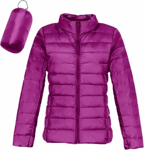 Womens Puffer Jacket 2025 Winter Warm Packable Down Jacket Lightweight Slim Fit Hooded Jacket Short Duck Down Coat