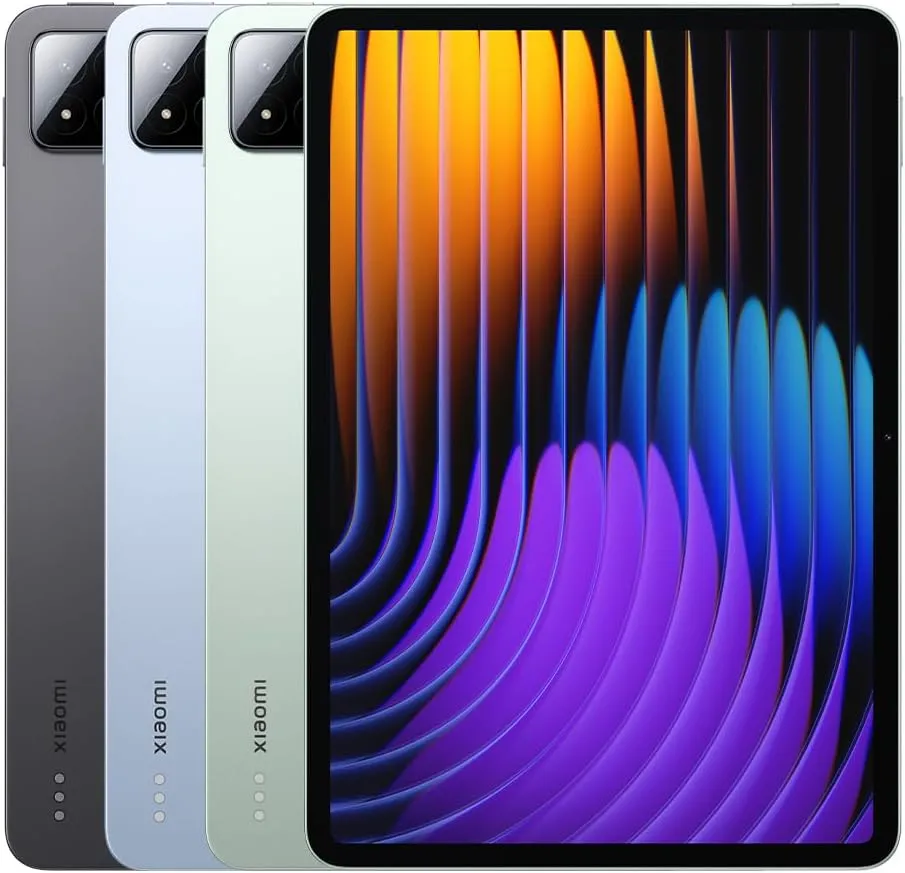 Xiaomi Pad 7 Ai WiFi Version Global (No Calls or Text) 11.2 inches 3.2K 144Hz 8850mAh Bluetooth 5.4 Four Speakers 13 Mp Model 2410CRP4CG (Green, 256GB   8GB)