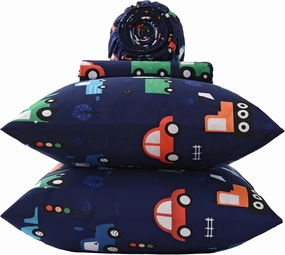 Yibeizi Airplane Comforter Set for Boys Twin, Kids Green Camouflage Printed Bedding Set with Pillow Sham, Cute Lightweight Soft Breathable Machine Washable Quilted Bed Comforter Set 2 Piece