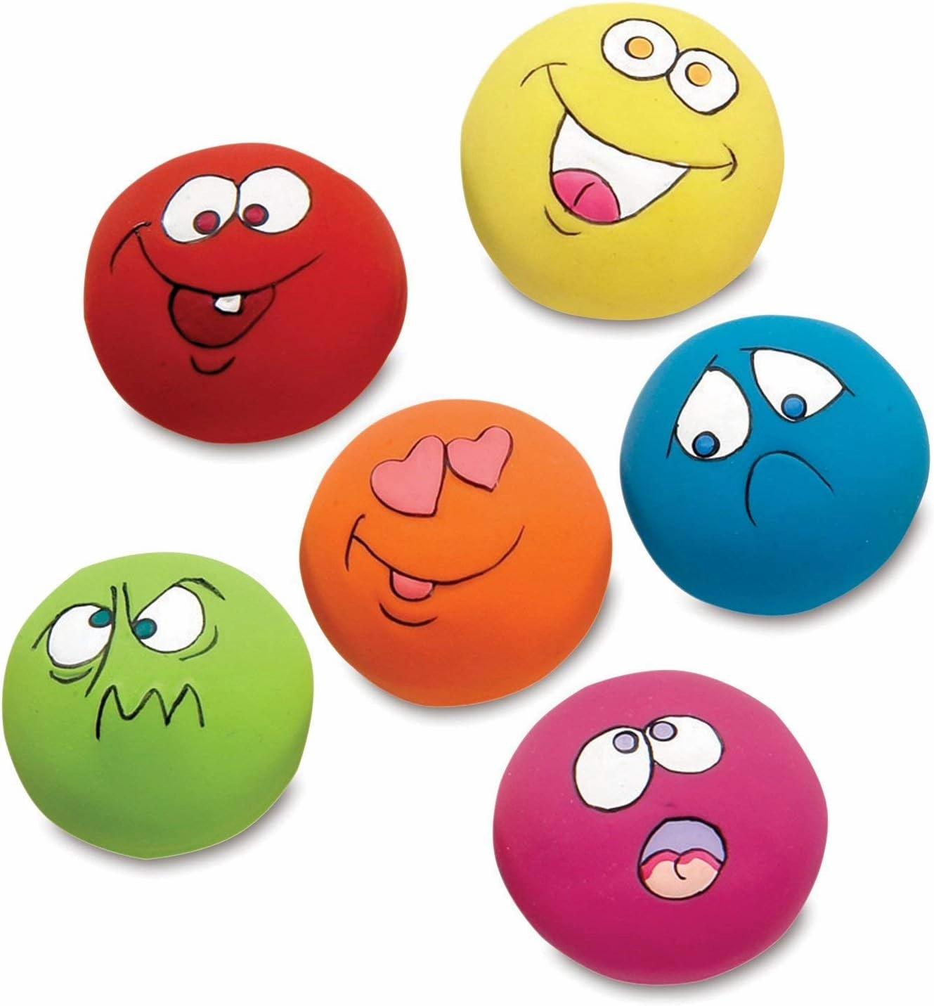 Zanies Latex Toy Prepack Sm 6 Pieces
