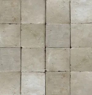 Zellige Raw Natural Terracotta Moroccan Square 100X100x12mm